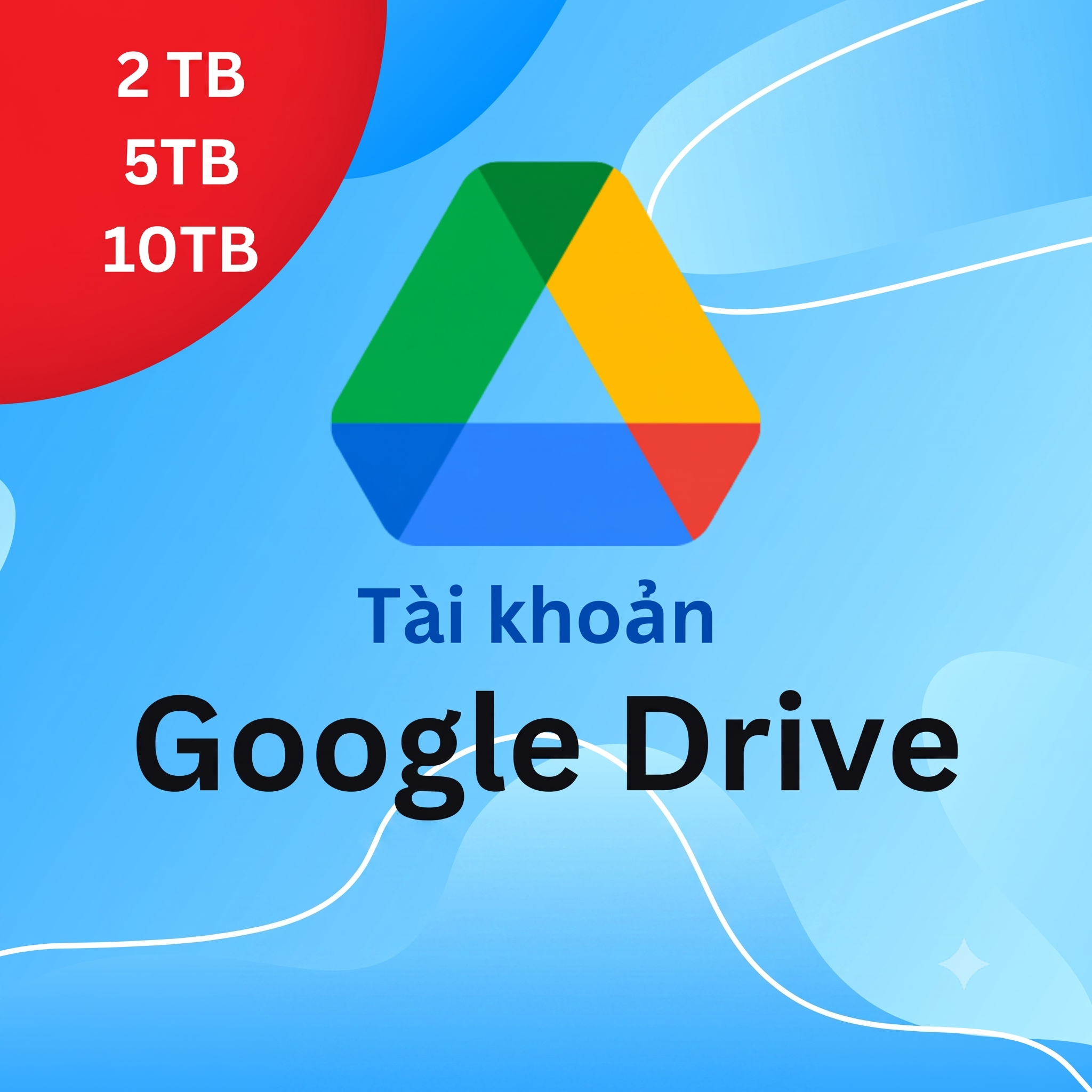 Nâng Cấp Google Drive 2TB (6 Tháng)